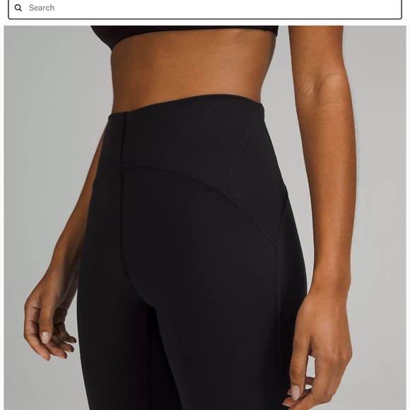 LuLulemon Instill High Rise 25” leggings in TRNV sz 2 NWT $128R - Picture 6 of 9